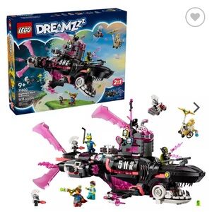 RETIRED! Mint Condition! LEGO #71469 DREAMZzz Nightmare Shark Ship Building Set